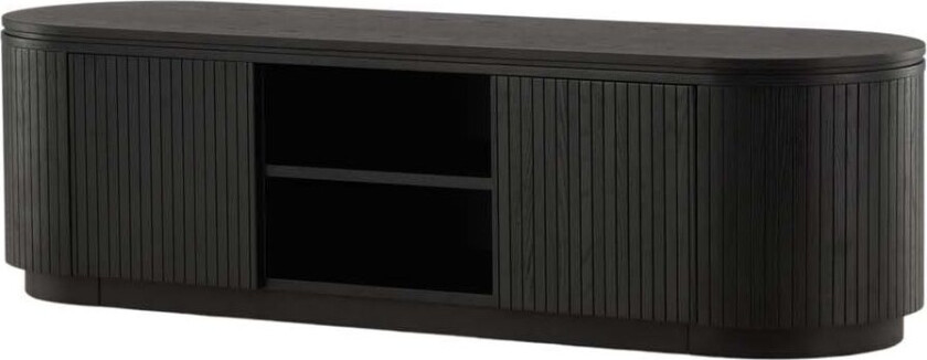 Bilde av FjällbackaL skjenk 2 dører 1 hylle svart.