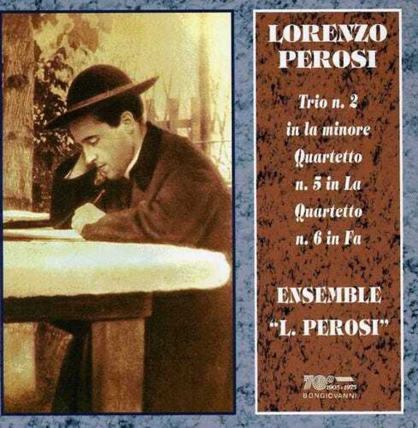 Ensemble L. Perosi, Lorenzo Perosi Trio 2 In A Minor / String Quartets 5 & 6 CD