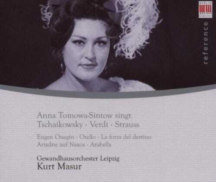 Anna TomowaSintow, Dietmar Hallmann Anna Tomowasintow Sings Verdi CD