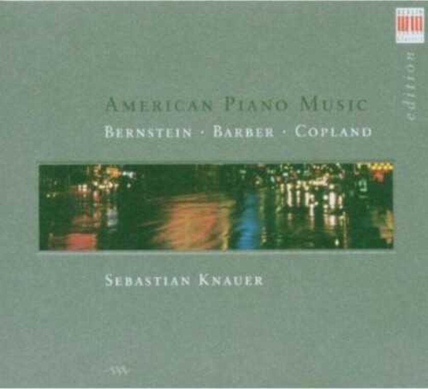 Sebastian Knauer, Leonard Bernstein American Piano Music CD