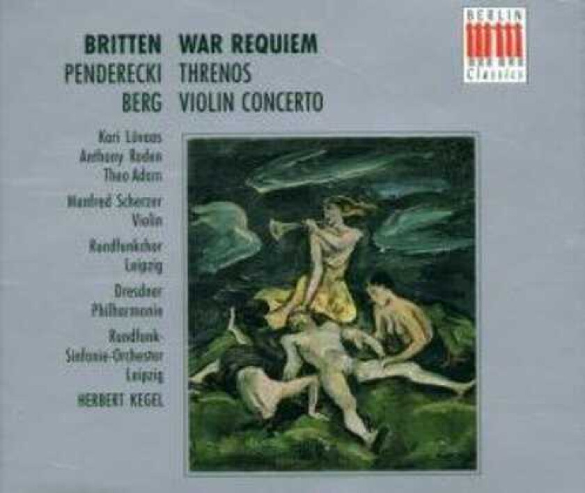 Sankt Annae Girls' Choir, Anthony Roden, Hansjurgen Scholze, Kari Lovaas, Manfred Scherzer, Mdr Leipzig Radio Chorus, Theo Adam War Requiem CD