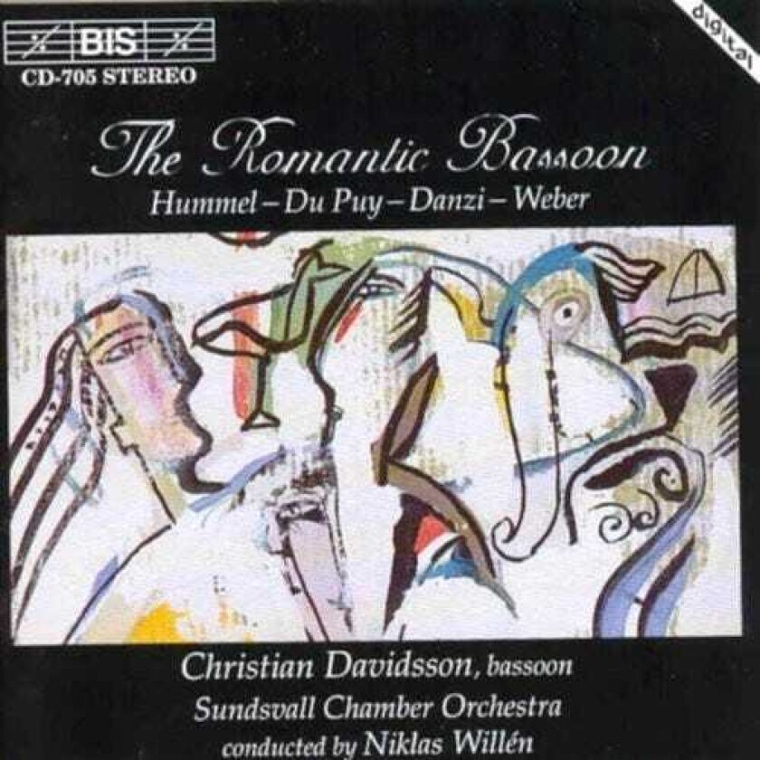 Christian Davidsson, Franz Danzi, Jean Baptiste Edouard Louis Camille Du Puy Romantic Bassoon CD