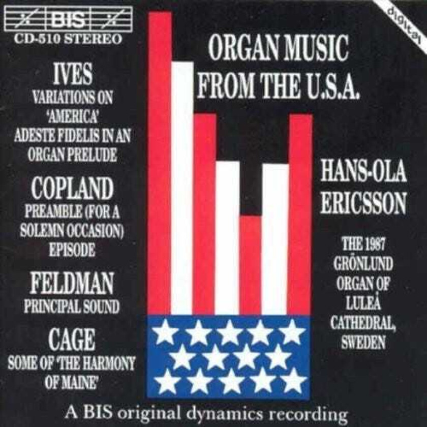 Diverse Artister, HansOla Ericsson Organ Music From The U.s.a. CD