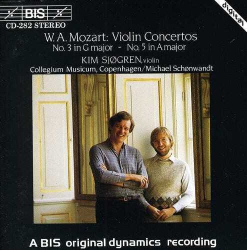 Kim Sj Gren, Kim Sjøgren Violin Concertos 3 G Kv216 CD