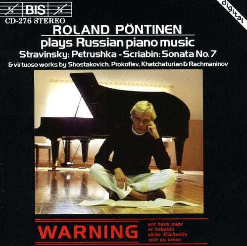 Roland P Ntinen, Roland Pöntinen, Aram Khachaturian 3 Movements From Petrouchka CD