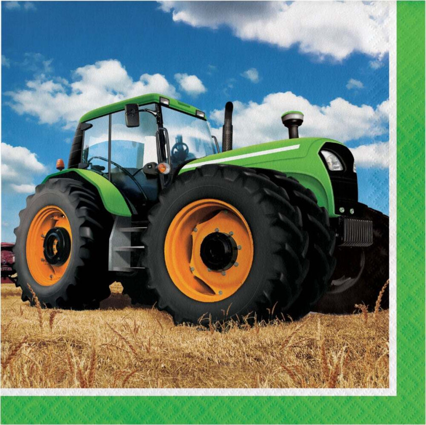 Servietter -Traktor- pk/16