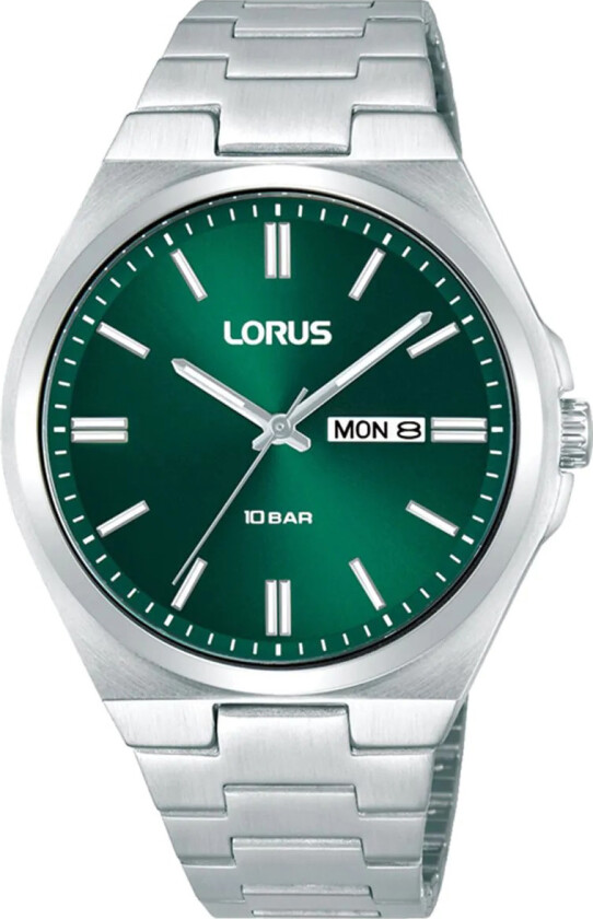 Classic Mens RH395AX9 - Kvarts - Sølv - Herreklokker - Rustfritt stål - ledd m/pin - Mineral