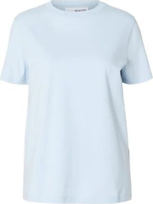 Myessential Ss O-Neck Tee - Cashmere Blue M
