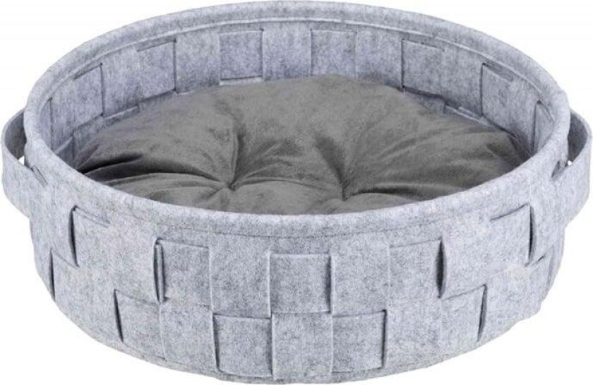 Lennie Katteseng Hundeseng Grå 40 x 40 cm