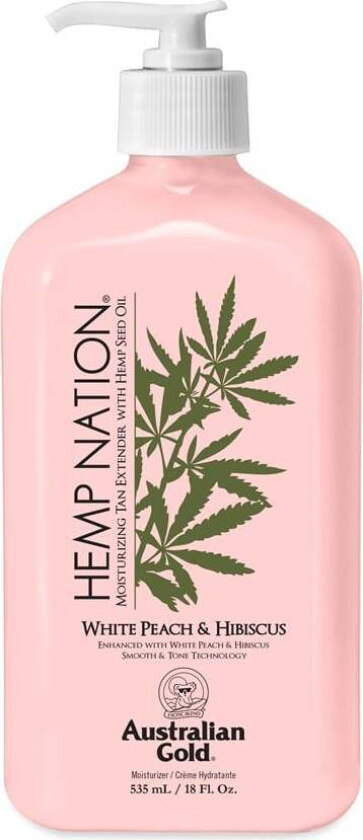 Hemp Nation White Peach & Hibiscus Moisturizer 535 ml
