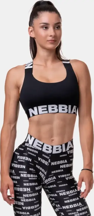 Power Your Hero Iconic Sports Bra Black - Sort , S