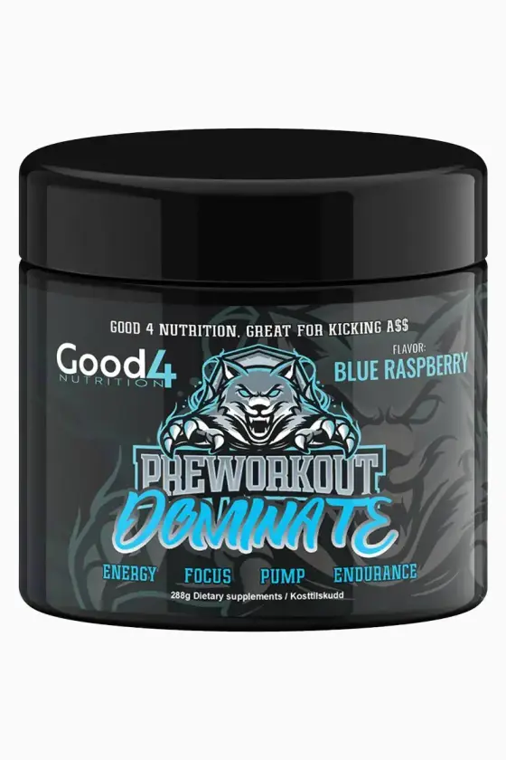 G4N Dominate PWO - 288g - Blue Raspberry