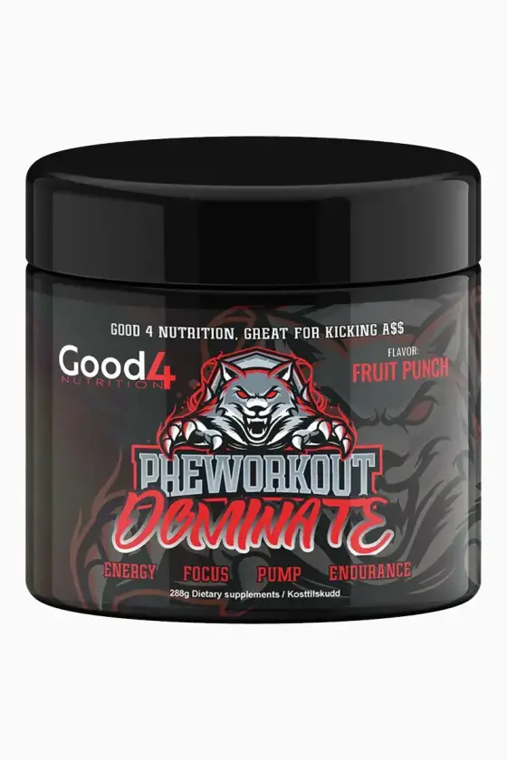 G4N Dominate PWO - 288g - Fruit Punch