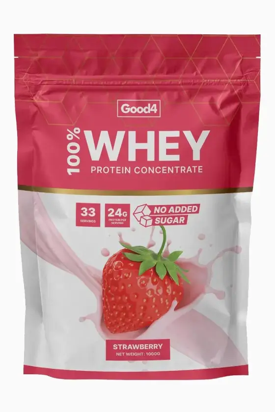 G4N 100% Whey Protein - 1 kg - Strawberry