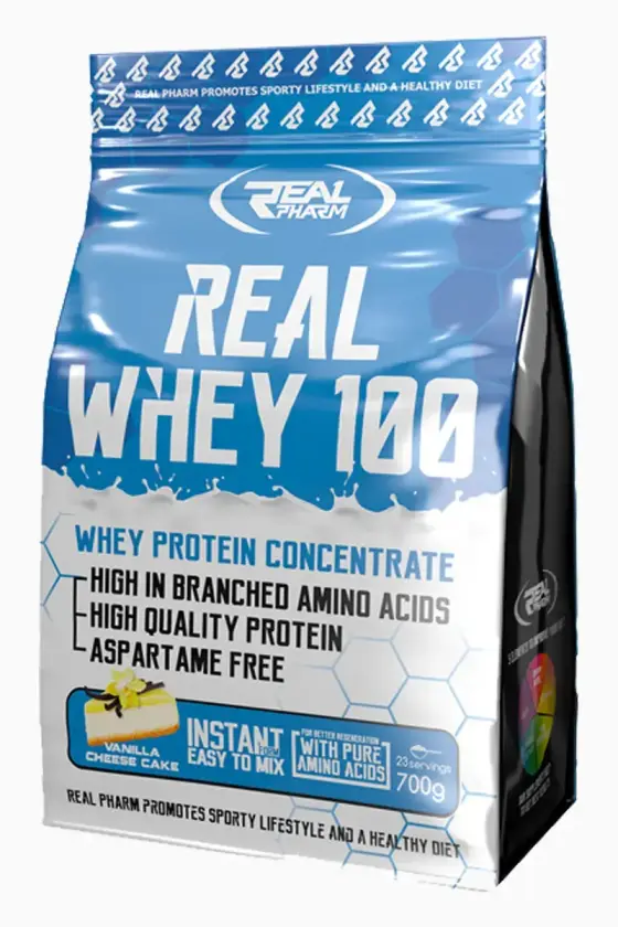 Real Whey 100 Myseprotein - 700g - Banana
