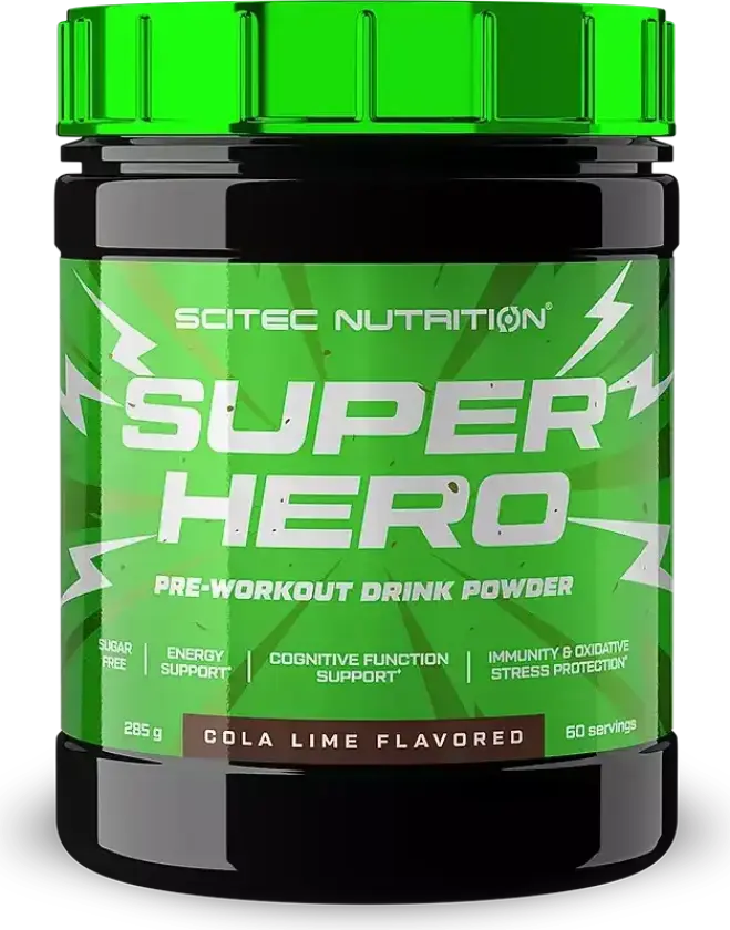 Scitec Nutrition Superhero PWO - 285g - Cola Lime