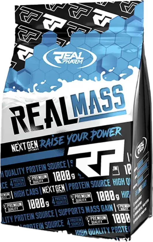 Real Mass Gainer - 1000g - Chocolate Coconut