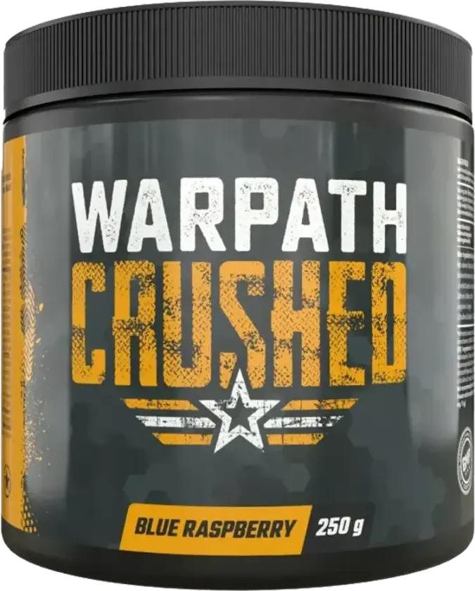 Warpath Crushed PWO - 50 serveringer - Blue Raspberry