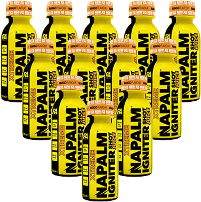 Xtreme Napalm Igniter Juice Shot - 120ml - Passion Fruit , Hel eske (12 stk.)
