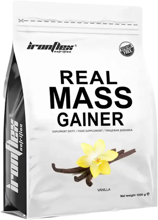Ironflex Real Mass Gainer - 1000g - Vanilla