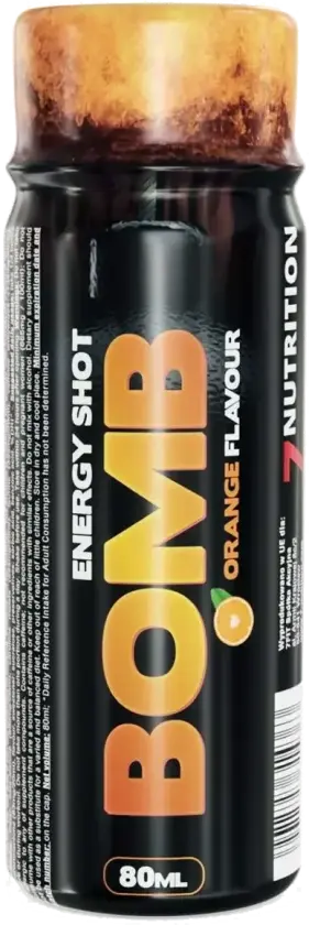 BOMB Energy Shot - 80ml Orange