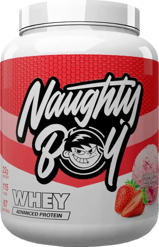 Naughty Boy Advanced Whey Protein - 2010g - Strawberry Milkshake