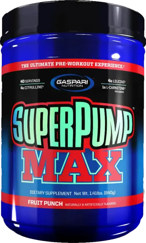Gaspari Super Pump Max - 640g - Fruit Punch