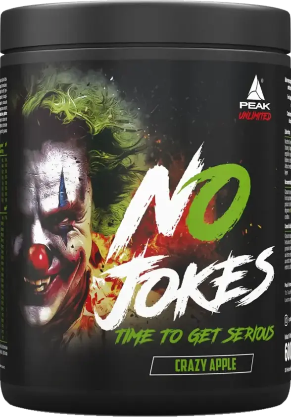 No Jokes Pre-Workout - 600g - Crazy Apple