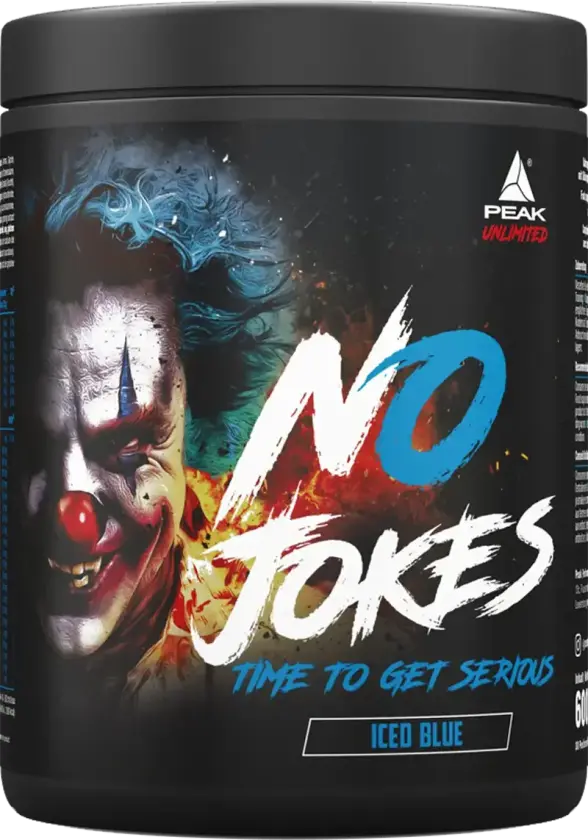 No Jokes Pre-Workout - 600g - Iced Blue