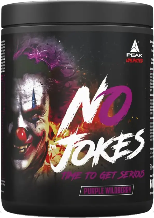 No Jokes Pre-Workout - 600g - Purple Wildberry