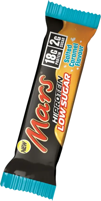 Mars Hi Protein Low Sugar Protein Bar - 55g Salted Caramel - Enkel Bar