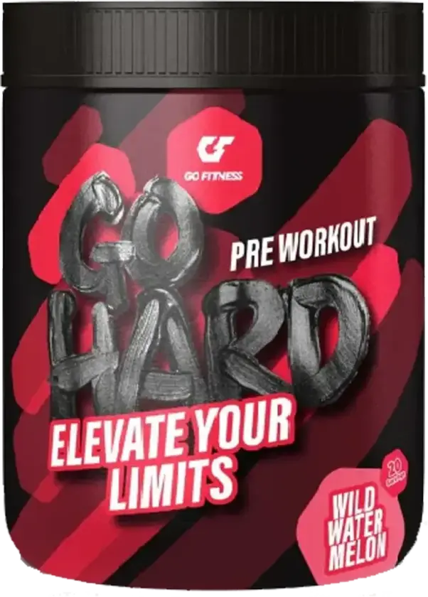 GO HARD Booster PWO - 400g - Wild Watermelon