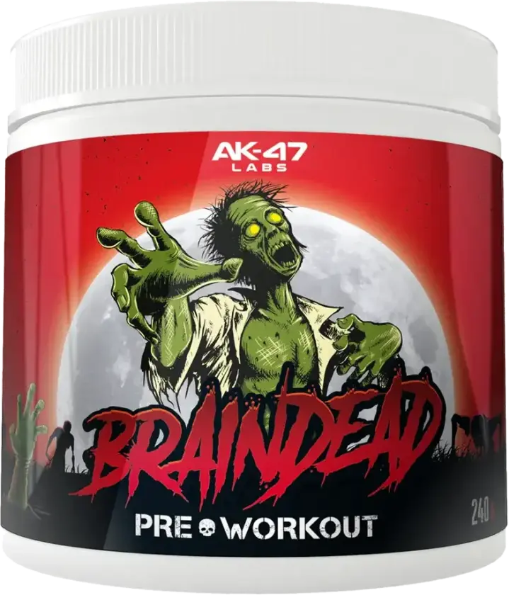 AK-47 Labs Braindead Pre-Workout // 240g - Blood Red Berry