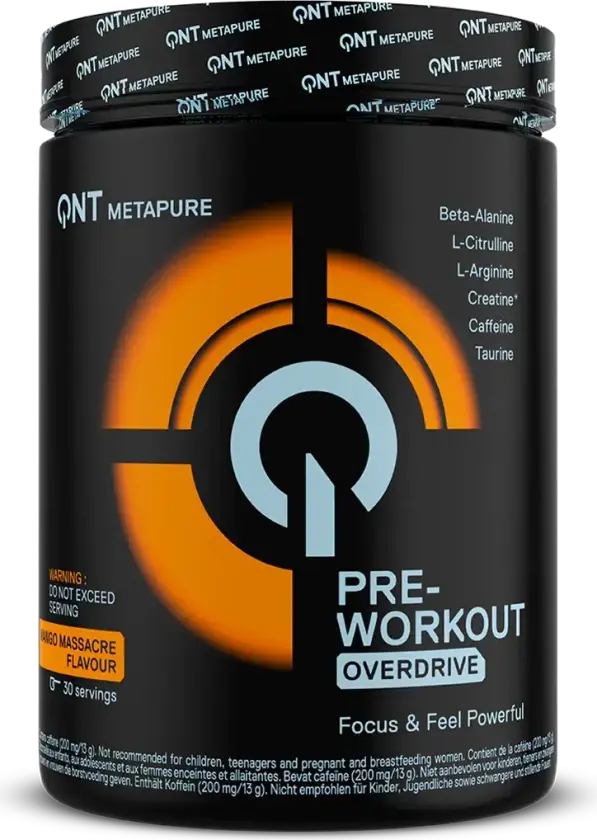 Pre-Workout Overdrive - 390g - Mango Massacre