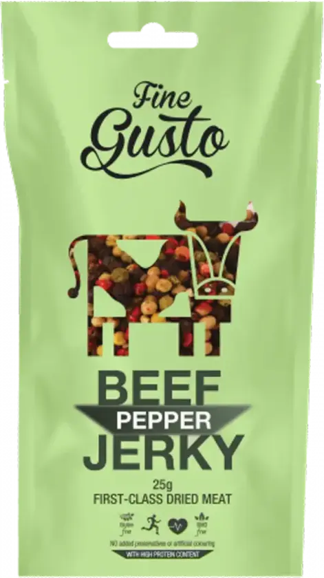 Beef Jerky - Pepper - 25g