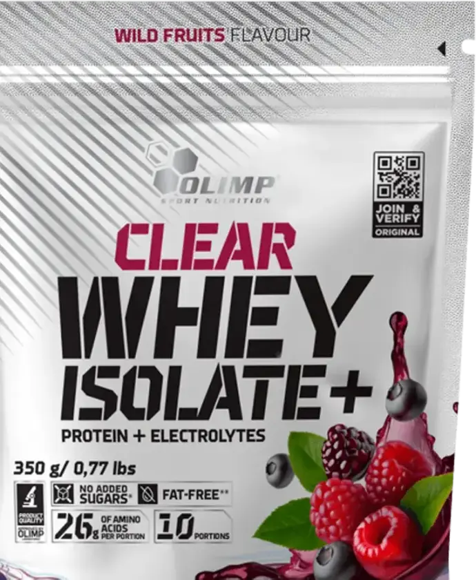 Olimp Clear Whey Isolate+ // 350g - Wild Fruits