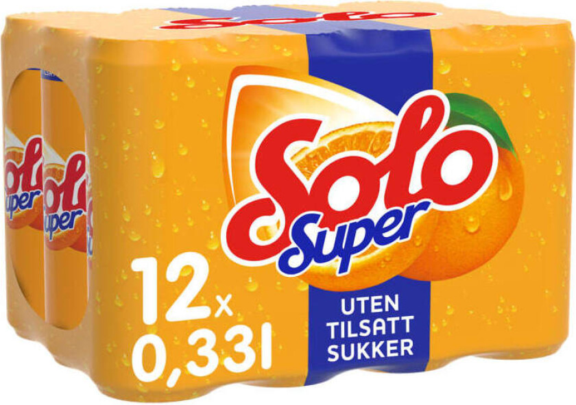 Solo Super 0,33lx12 boks Sleek