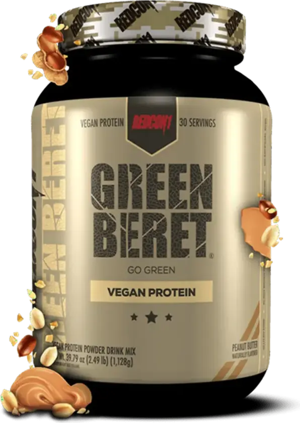 Green Beret Vegan Protein - 1140g - Peanut Butter