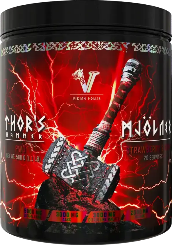 Thor's Hammer Mjölner PWO - 500g - Strawberry Storm