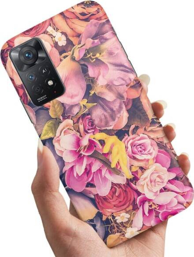 Xiaomi Redmi Note 11 - Deksel/Mobildeksel Roser