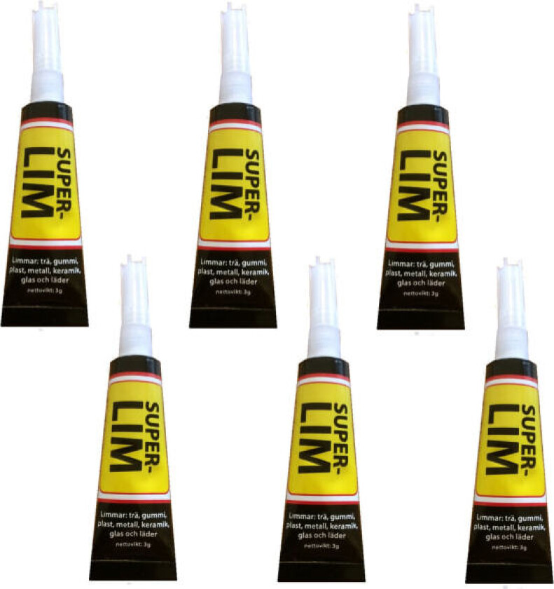 Bilde av 6 St Superlim , 3gr/tub , Limmar det mesta