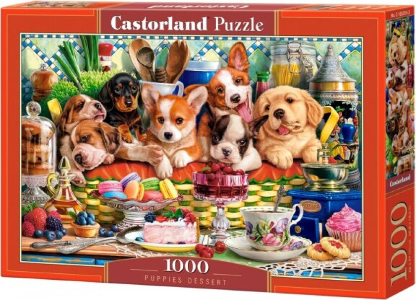 Castor 1000Pcs Puppies Dessert