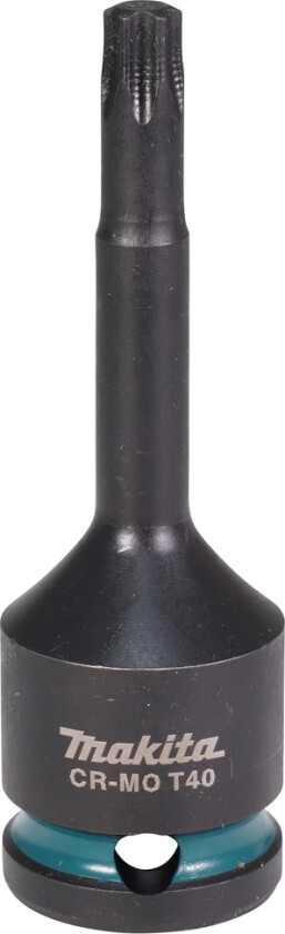 Impact Black 1/2" Torx Pipenøkkelinnsats Størrelse: T40 Lengde: 78,0 Mm (E-19819)