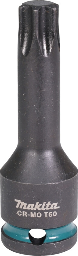 Impact Black 1/2" Torx Pipenøkkelinnsats Størrelse: T60 Lengde: 78,0 Mm (E-19853)