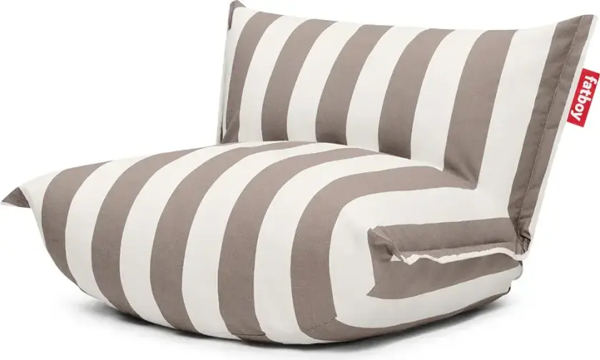 The BonBaron outdoor stripe cacao