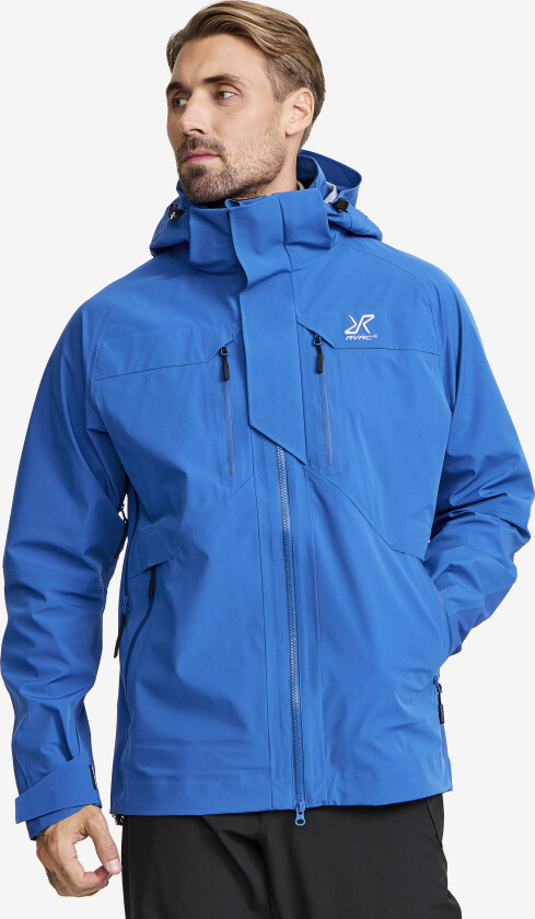 Aries Pro 3L Shell Jacket Herre Classic Blue/True Blue, Størrelse:L - Skalljakke, Turjakke & Vindjakke