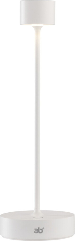 Ab+ By Ert Saturno Bærbar Bordlampe Hvit (9101317006)