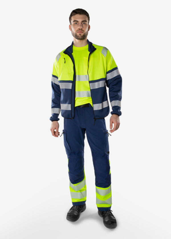 HiVis Green stretch bukser klasse