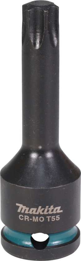 Impact Black 1/2" Torx Pipenøkkelinnsats Størrelse: T55 Lengde: 78,0 Mm (E-19847)