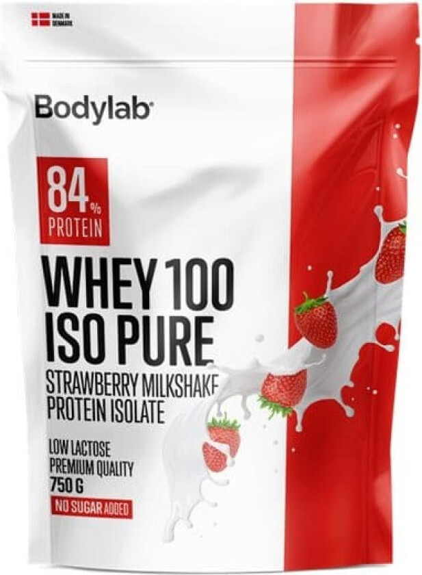 Bodylab Whey 100 ISO PURE Strawberry (750 g)